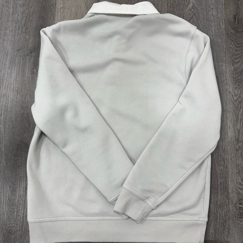& everything Light Gray Collared Pullover - Picture 4 of 5